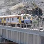 Watch: In a first, train crosses Chenab Rail Bridge - world's highest railway bridge