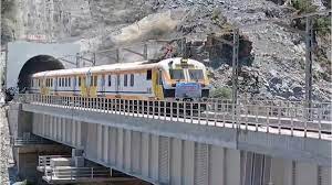 Watch: In a first, train crosses Chenab Rail Bridge - world's highest railway bridge